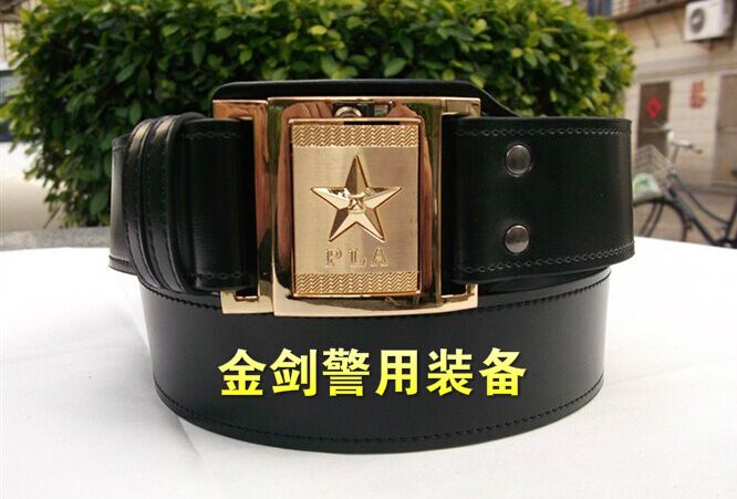 07军用外腰带正品磨沙黑头警察腰带07武警冬帽07武警夏帽正品沙漠防寒